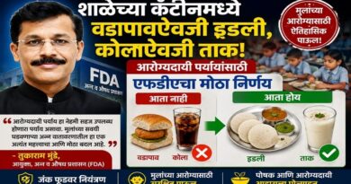 शाळेच्या कँटीनमध्ये वडापावऐवजी इडली, कोलाऐवजी ताक; आरोग्यदायी पर्यायांसाठी एफडीएचा मोठा निर्णय